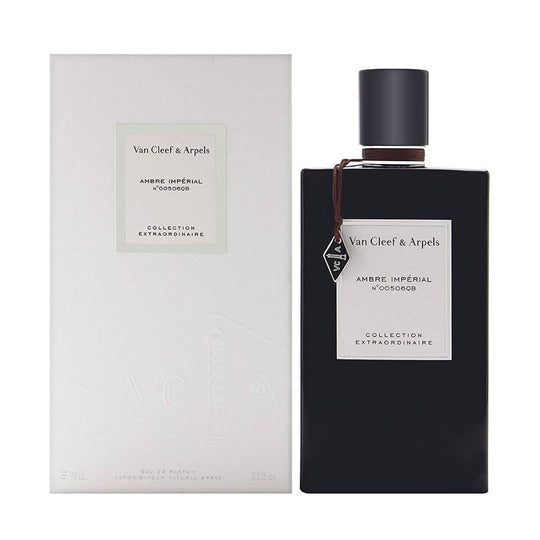 An EDP 75mL bottle of Moonlight Rose by Van Cleef & Arpels along with its Box