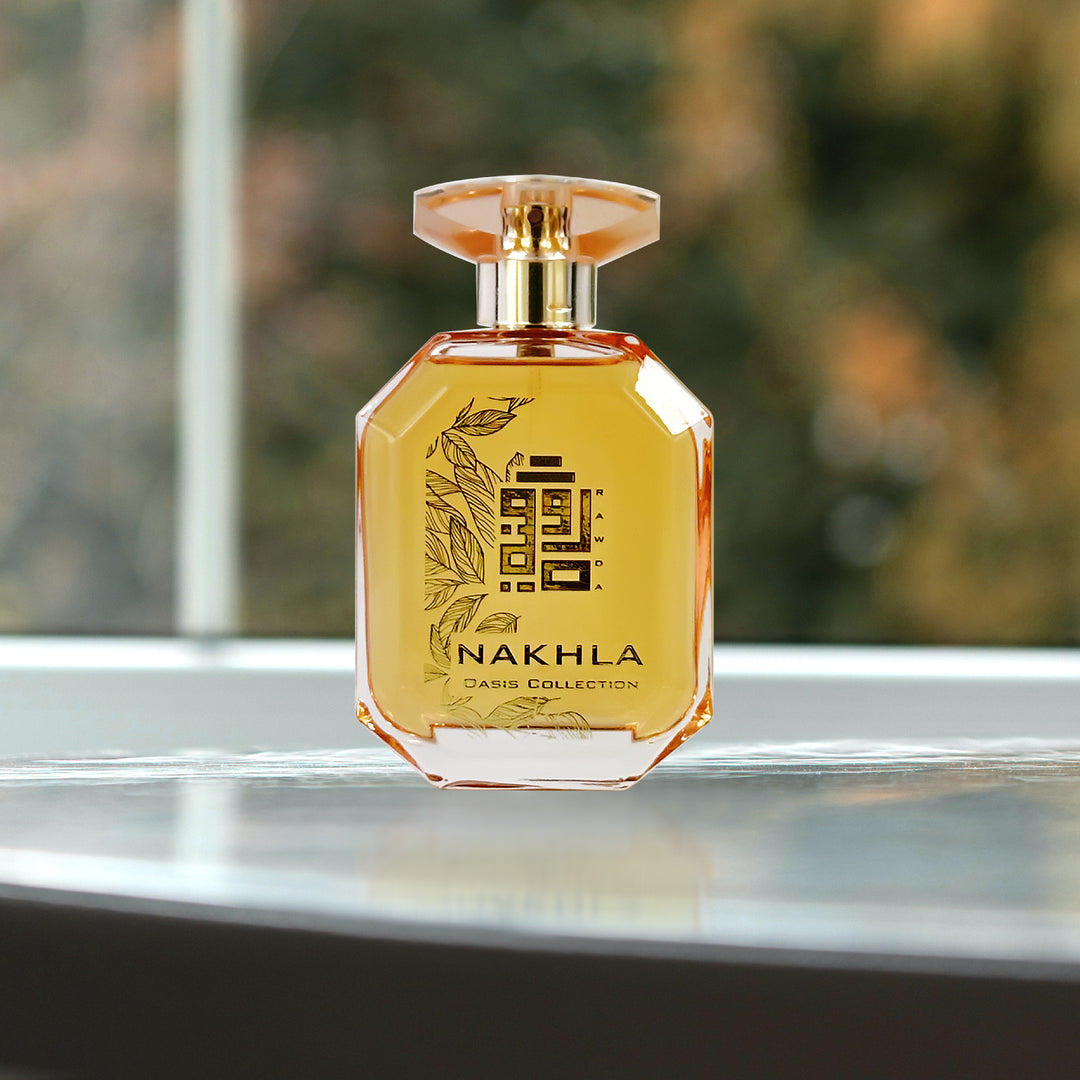 An EDP 110mL bottle of Nakhla perfume by Rawda