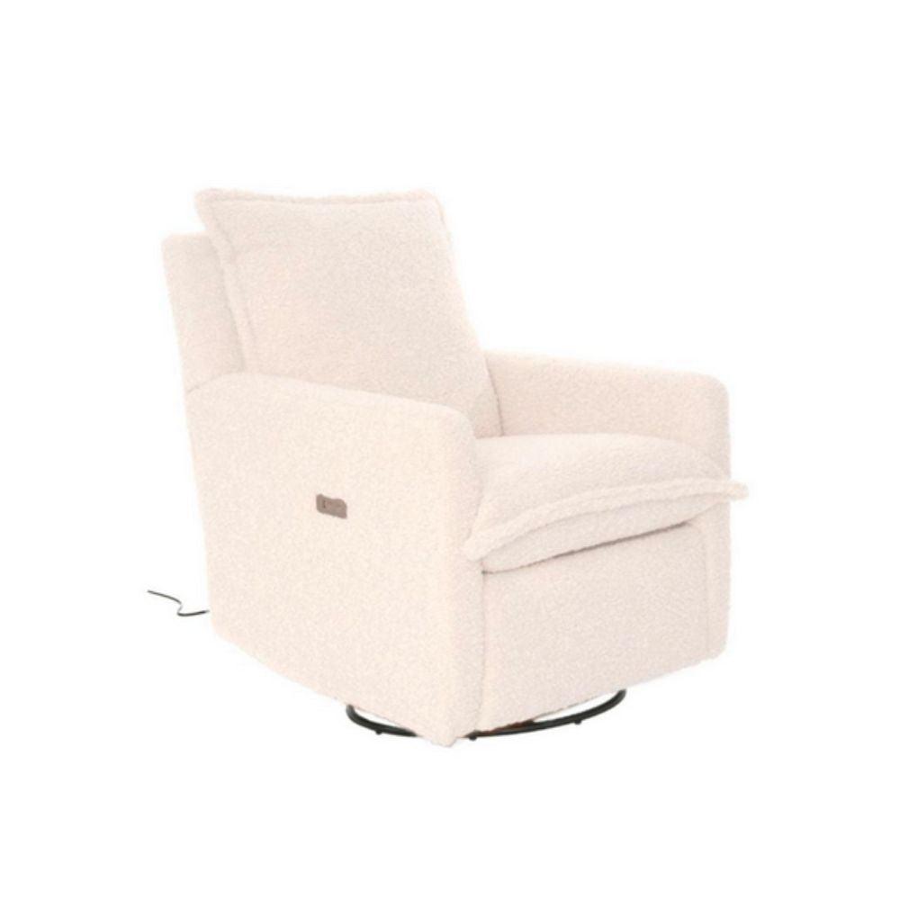 Luna Off White Electric Recliner Nursing Chair