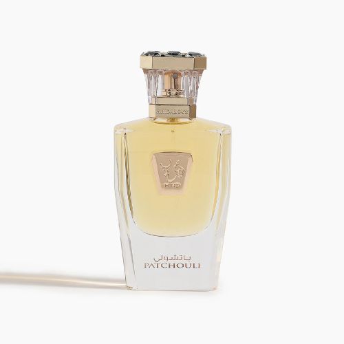 A 50mL parfum bottle of Patchouli Parfum by Hind Al Oud