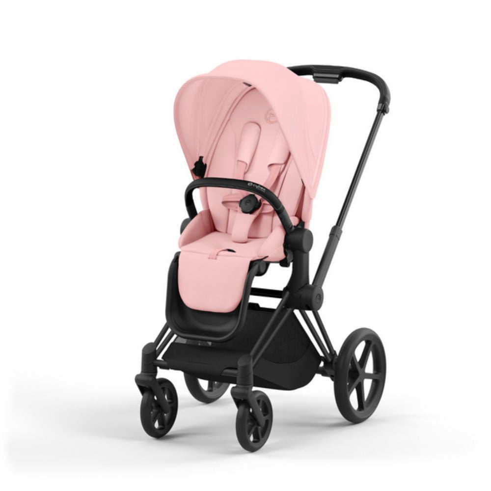 Cybex Priam Lux Stroller with matt black frame and seat pack for children up to 22 kg