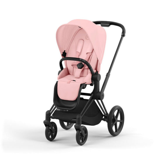 Cybex Priam Lux Stroller with matt black frame and seat pack for children up to 22 kg