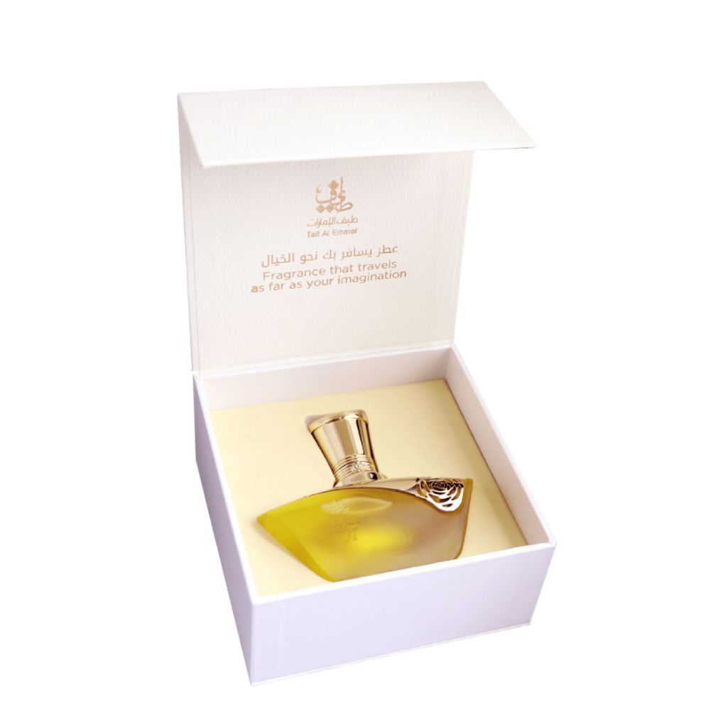 An EDP 60mL bottle of R01 perfume by Taif Al Emarat in its Box