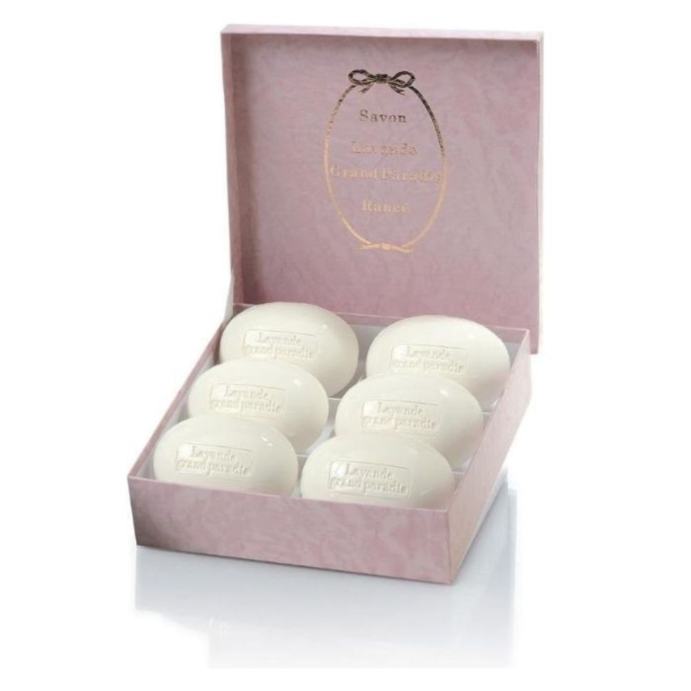 Set of 6 x 220g Rance 1795 Lavande Grand Paradis Perfumed Soap 
