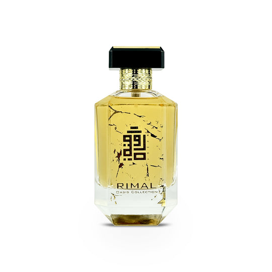 An EDP 100mL bottle of Rimal perfume by Rawda