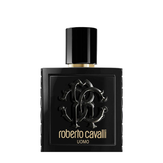 An EDT 100mL bottle of Roberto Cavalli Uomo for Men 