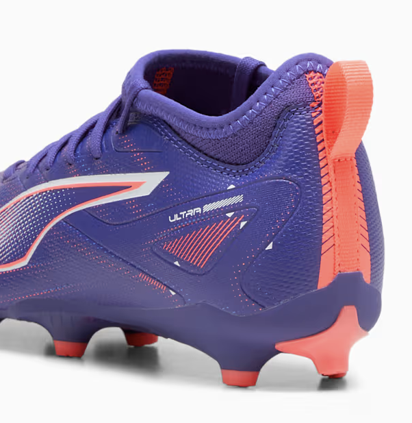 Back View of Puma Ultra 5 Match AG/FG Boots for Youth