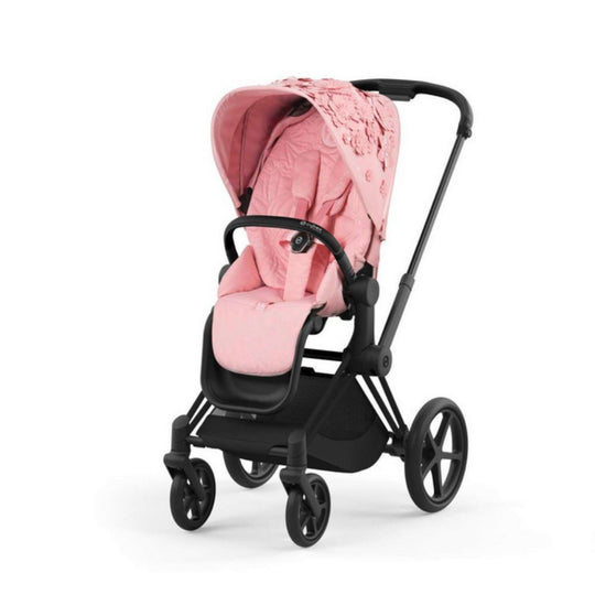 Cybex Priam Lux Stroller with matt black frame and seat pack for children up to 22 kg