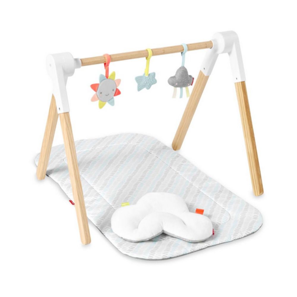 Skip Hop Comfy Plush Wooden Activity Gym