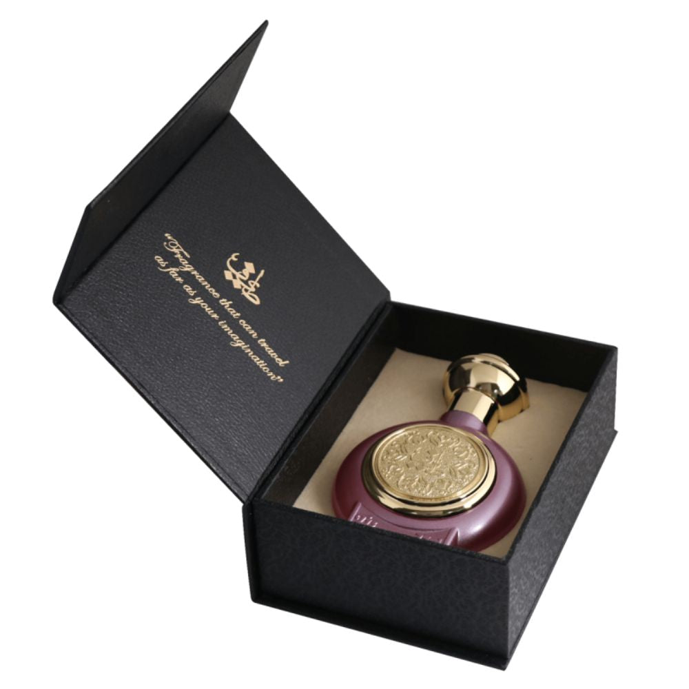 An EDP 75mL of T13 Charismatic by Taif Al Emarat in its open box