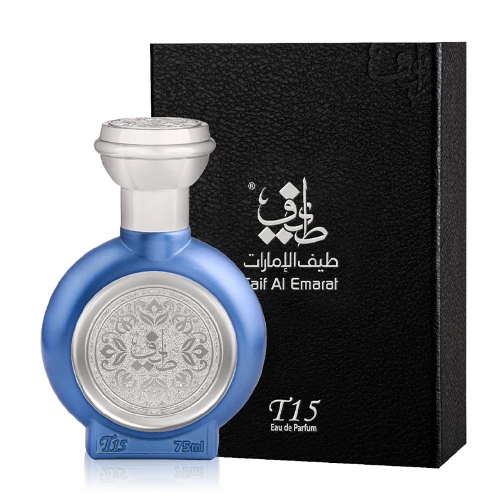 An EDP 75mL of T15 Gratuitous by Taif Al Emarat along with its Box