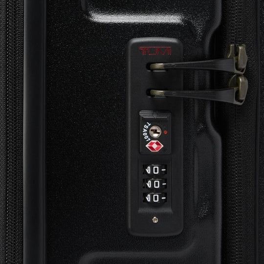 Close up of the combination key on TUMI Alpha 3 Packing Case (Model 158994-6153)