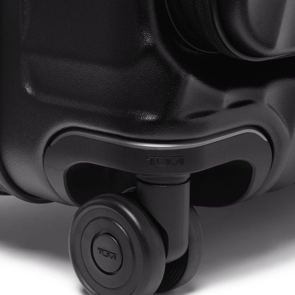Close up of the wheel on TUMI Alpha 3 Packing Case (Model 158994-6153)