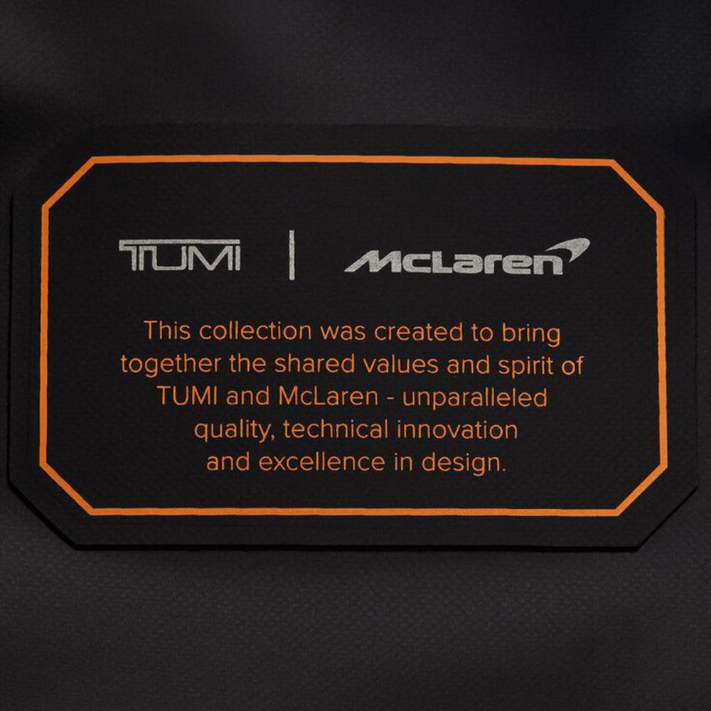 TUMI McLaren Rugged, Versatile, Convertible Throttle Duffel with Tuck-Away Backpack Straps, Welded Construction, Model 150214-1041
