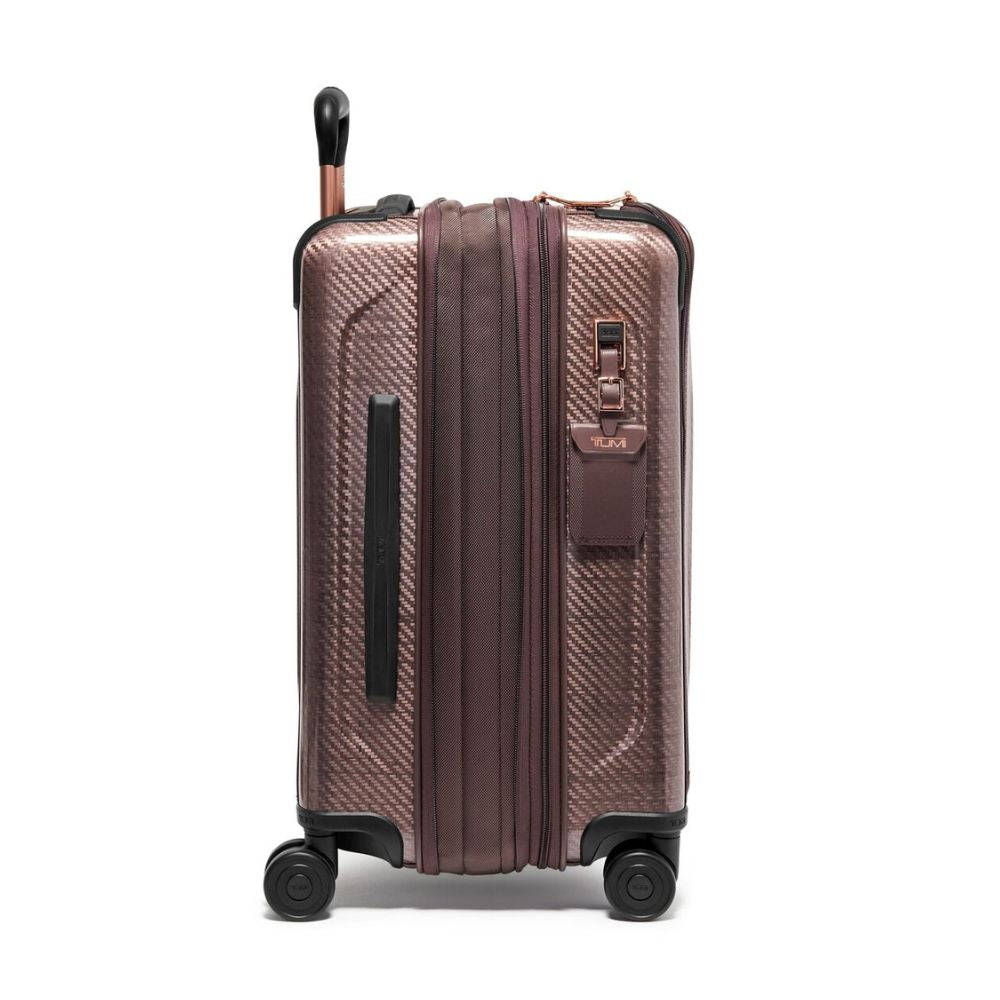 Side view of TUMI Tegra-Lite Front Pocket Carry-On (144796-T484) in Blush Color Variant