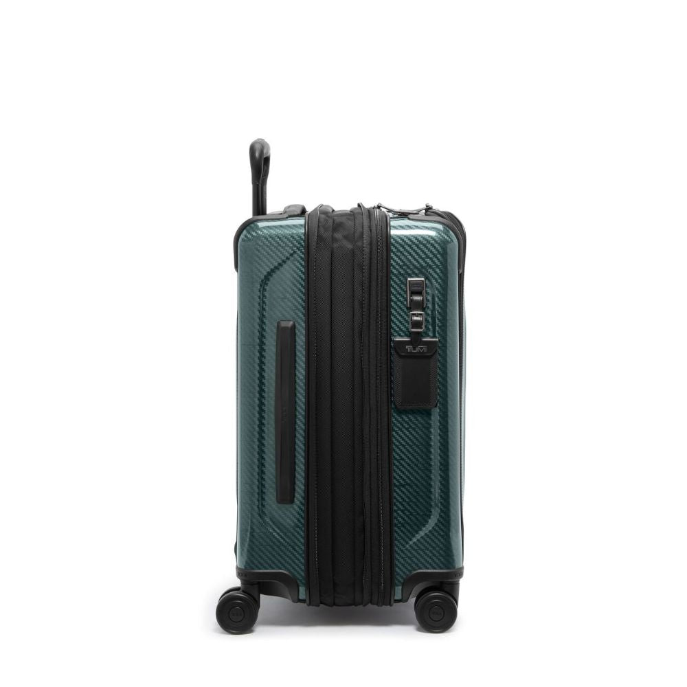 Side view of TUMI Tegra-Lite Front Pocket Carry-On (144796-T484) in Emerald Color Variant