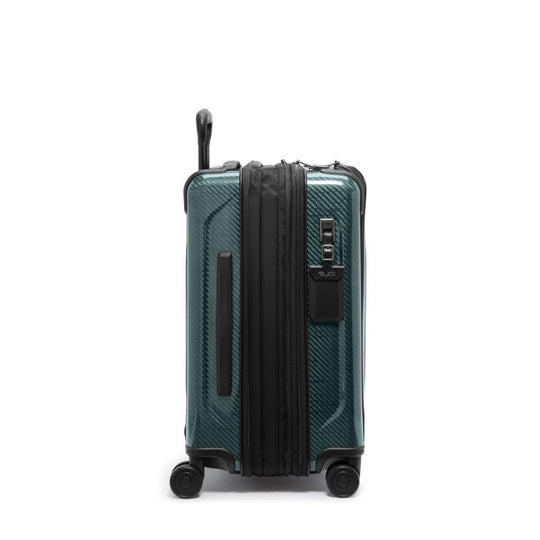 Side view of TUMI Tegra-Lite Front Pocket Carry-On (144796-T484) in Emerald Color Variant