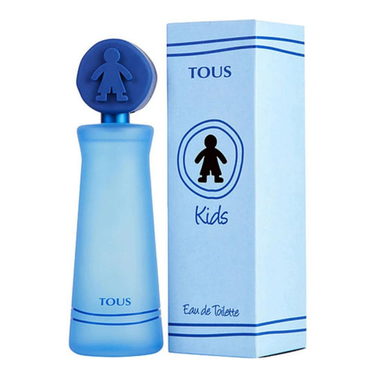 An EDT 100mL bottle of Tous Kids Boy along with its Box