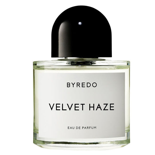 An EDP 100mL bottle of Velvet Haze by Byredo