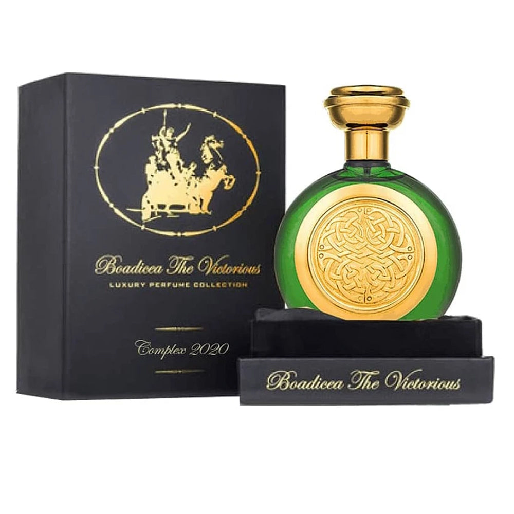 An EDP 100mL bottle of Complex 2020 by Boadicea The Victorious