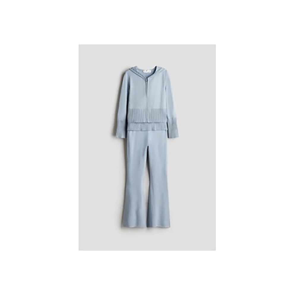 H&M light Blue 2 Piece fine Knit Set