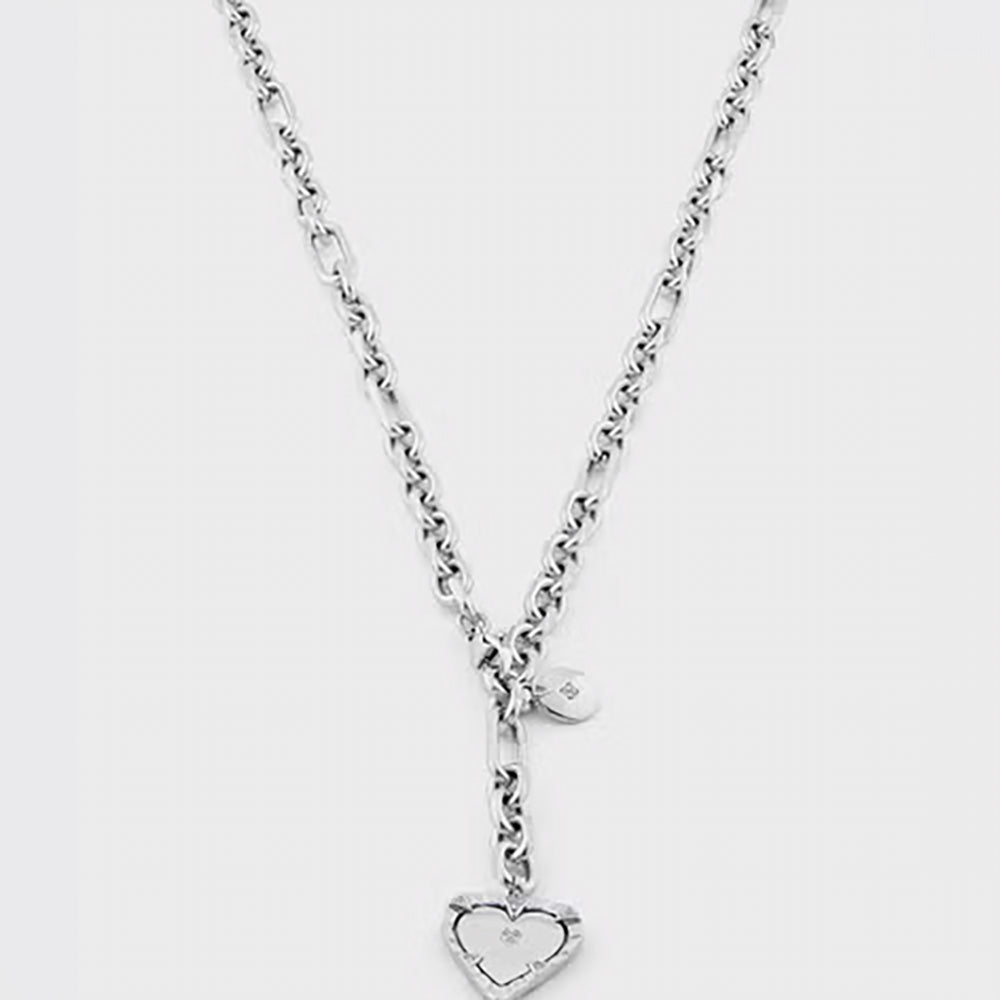 Stainless Steel Premium Necklace with Heart Shaped Pendant